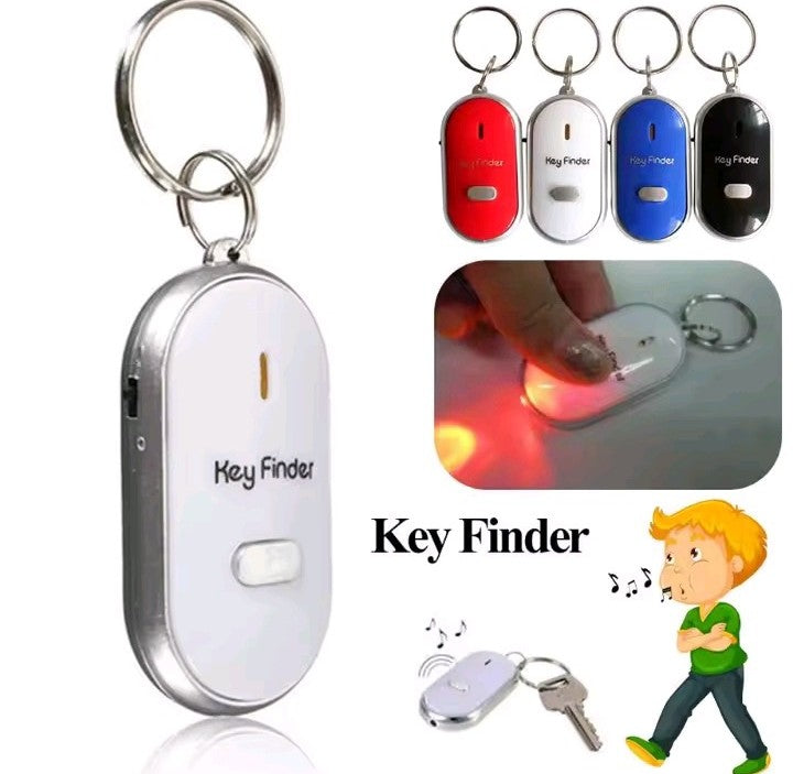 Llavero, localizador inteligente de llave con silbato antipérdida